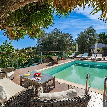 Luxury Stone Villa Fiskardo Bagian luar foto