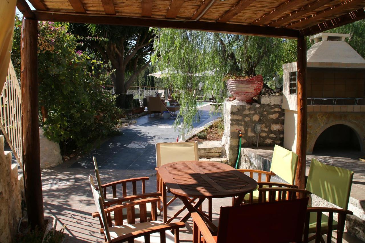 Luxury Stone Villa Fiskardo Bagian luar foto