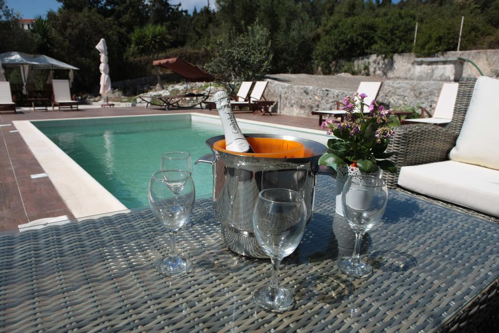 Luxury Stone Villa Fiskardo Bagian luar foto