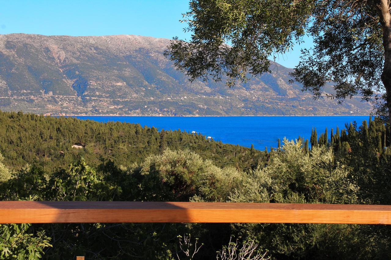 Luxury Stone Villa Fiskardo Bagian luar foto